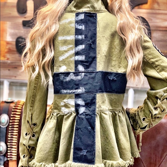 Military Style Jacket - Picture 2 of 12